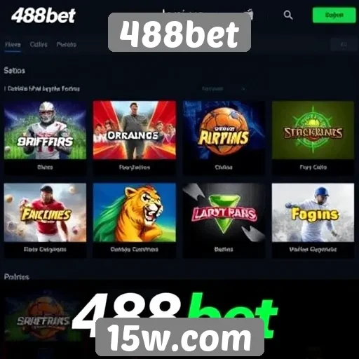 Avaliação das opções de jogos disponíveis no 488bet
