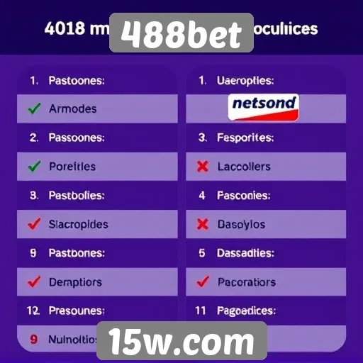 Métodos de pagamento aceitos no 488bet